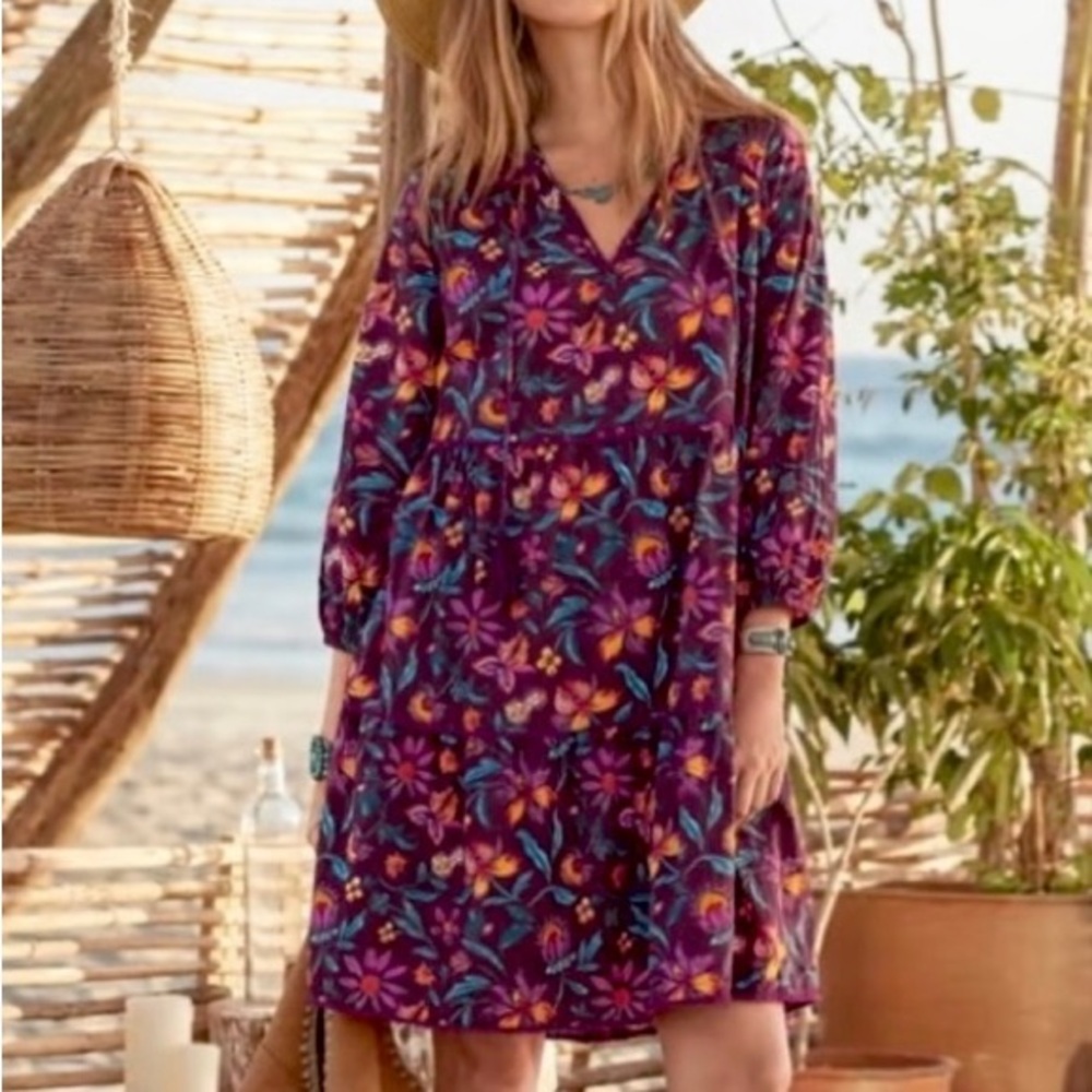Sundance Floral Cotton Dress
